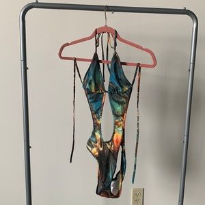 Kim Shui “Melt” one piece simsuit